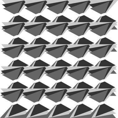 açık gri geometrik renkli