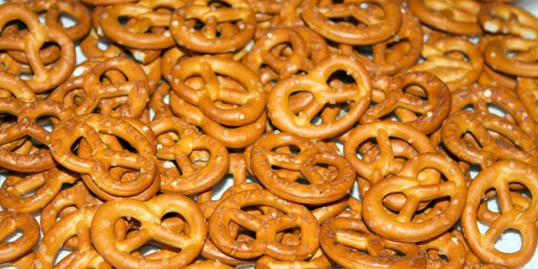 Los Pretzels Fondo —  Fotos de Stock