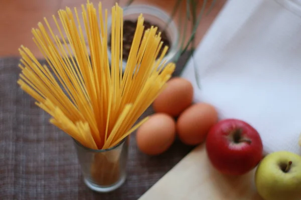 Sets Zum Kochen Italienischer Speisen — Stockfoto