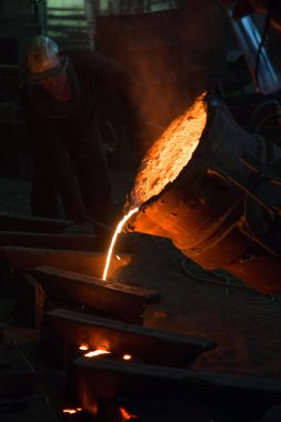 Özel formlarda dökme demir dökme