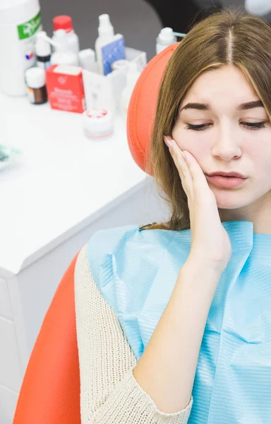 Dental clinic. Reception, examination of the patient. Teeth care