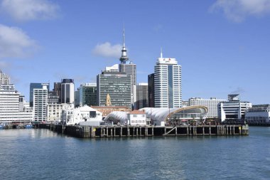 Auckland harbour, Yeni Zelanda