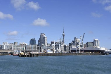 Auckland harbour, Yeni Zelanda