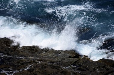 Kayalıklarla ve Cape Patton, büyük okyanus yolu su