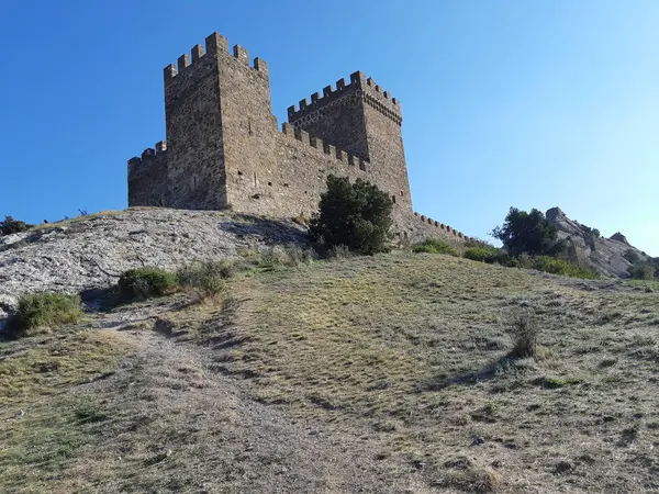 热那亚要塞的天守阁 — 图库照片
