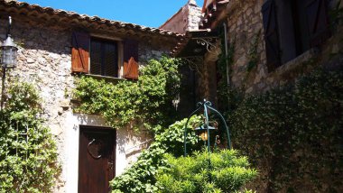 Eze, Provence, Fransa 'nın mimari ve manzarasının güzel unsurları