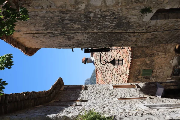 Hermosos Elementos Arquitectura Vistas Ciudad Eze Provenza Francia — Foto de Stock