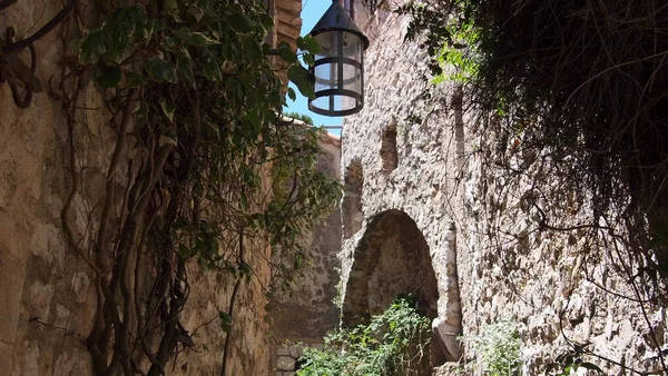 Eze Provence Fransa Nın Mimari Manzarasının Güzel Unsurları — Stok fotoğraf