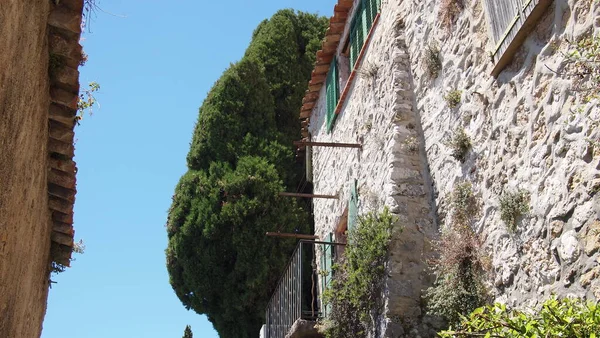 Krásné Prvky Architektury Výhledy Město Eze Provence Francie — Stock fotografie