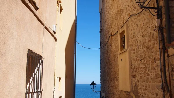 Hermosos Elementos Arquitectura Vistas Ciudad Antibes Francia — Foto de Stock