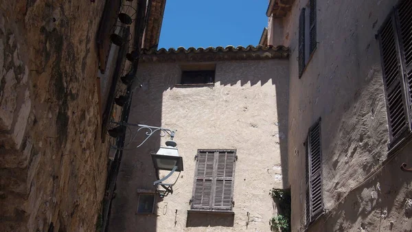 Bellissimi Elementi Architettura Vista Sulla Città Saint Paul Vence Provenza — Foto Stock