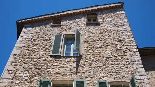 Saint Paul Vence Provence Fransa Mimarisinin Güzel Unsurları Manzarası — Stok fotoğraf