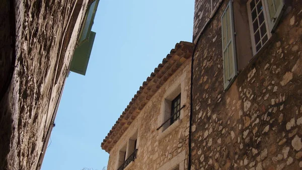 Prachtige Elementen Van Architectuur Uitzicht Stad Saint Paul Vence Provence — Stockfoto