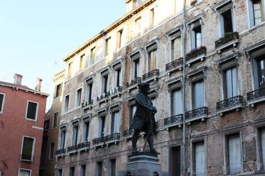 Venedik, İtalya 'nın mimari ve manzarasının güzel unsurları