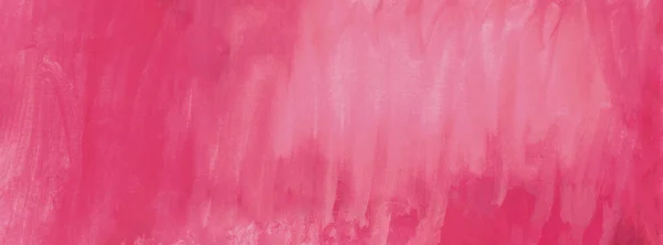 Rose pink gradient watercolor background. Banner format.