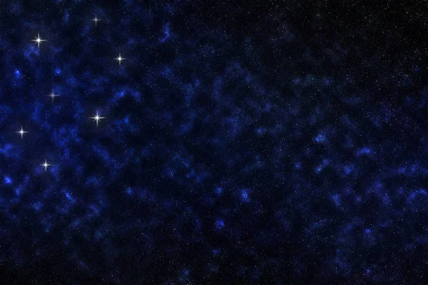 Cosmic sky background with stars, milky way.