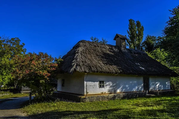 Falusi Település Ukrajnában Század Végén — Stock Fotó