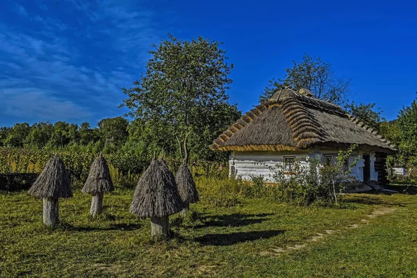 Byn Bosättning Ukraina Slutet 19Th Century — Stockfoto