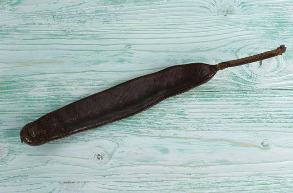 Suporte Para Incenso Indiano Fundo Madeira Composição Cor Amostra — Fotografia de Stock