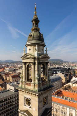 Budapeşte Saint Stephan Bazilikası panorama
