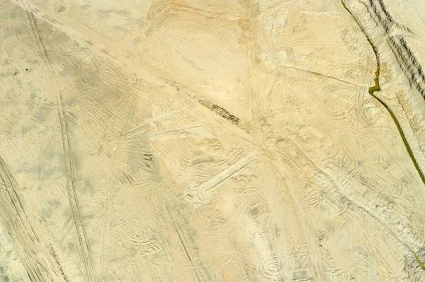 Vista superior de la cantera minera a cielo abierto Textura natural . — Foto de Stock