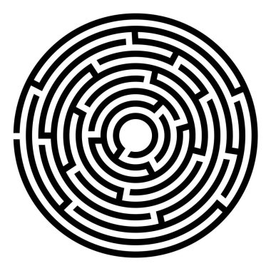 Labirent, oyun, eğlence, bulmaca, vektör görüntü