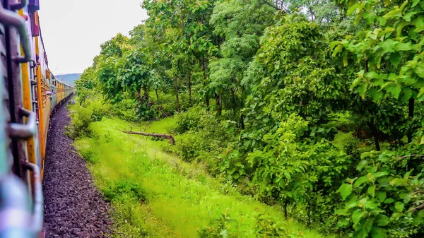 Beautiful Indian Rail Journey Multi Places — Stock Photo, Image