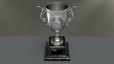 Parlak kupa Şampiyonası arka plan üzerinde izole sonra. Karanlık ve aydınlık arka planlar.