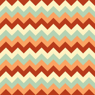 Düz stil chevron Dikişsiz desen arka plan etnik renkler ile vektör çizim