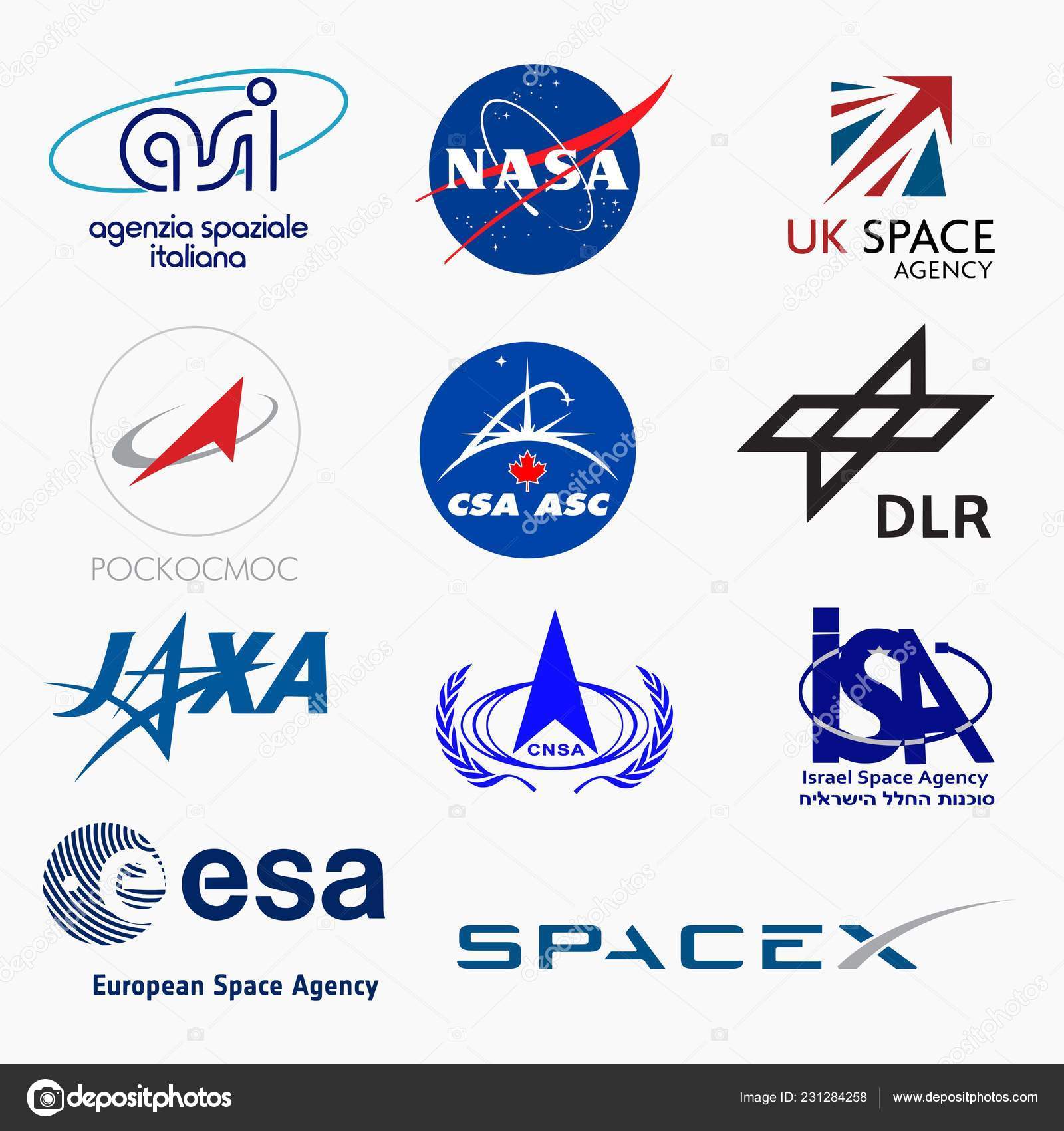 Space Agency Logos
