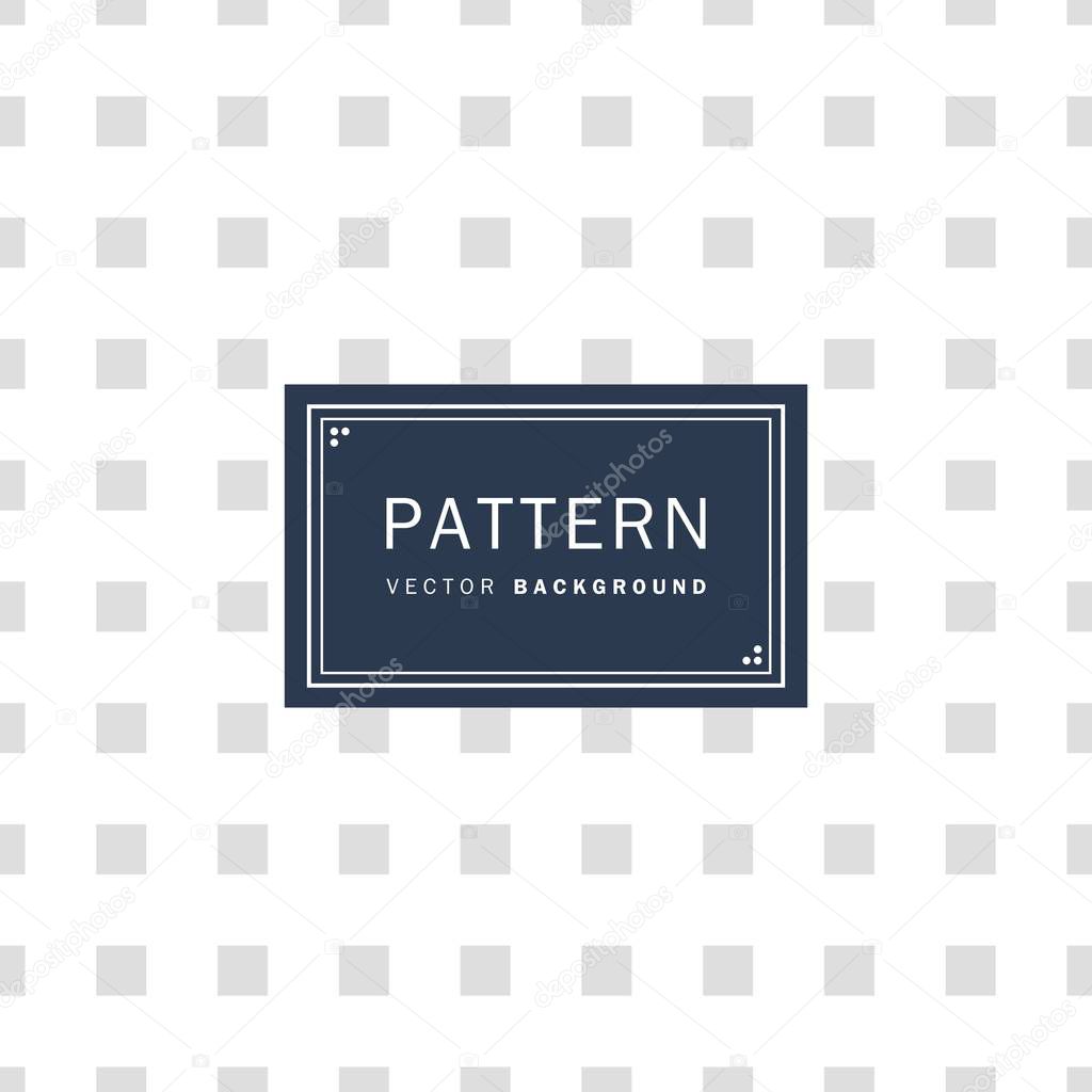 Vector high quality simple and basic seamless pattern background illustration made with small gray spaced squares 