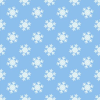 Sorunsuz kar taneleri desen Noel ve yeni yıl için arka plan