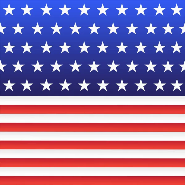 Um fragmento da Bandeira Nacional dos Estados Unidos. Contexto abstrato —  Vetores de Stock