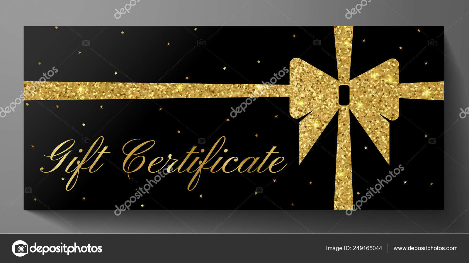   Buono Regalo  - Stampa - Logo glitterato: Gift  Cards