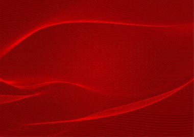 Soyut dalgalı kırmızı çizgiler (Guilloche deseni) sertifika, borç senedi, diploma ve resmi belgeler için kullanışlıdır. Yüksek teknoloji için kestane rengi boş yatay şablon