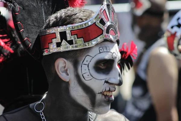 Den Mrtvý Průvod Mexico City — Stock fotografie