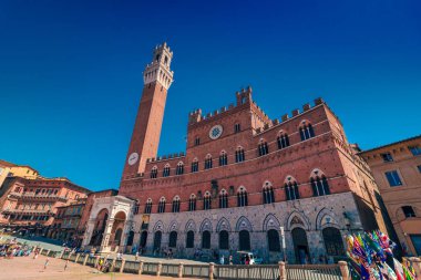 İtalya'da Siena, geniş vurdu, Piazza del Campo