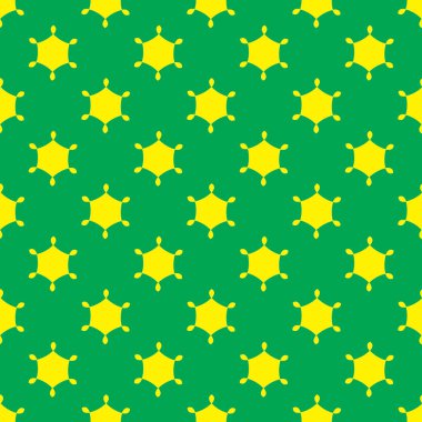 Yeşil arkaplanda pürüzsüz desen