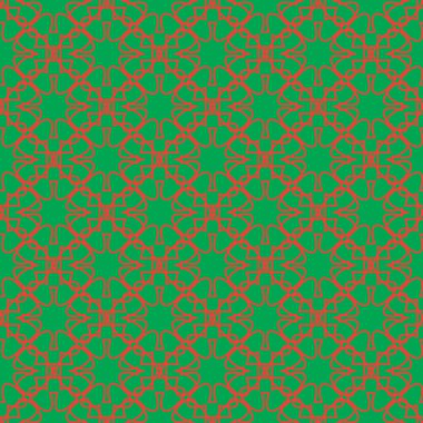 Koyu yeşil zemin üzerine Dikişsiz desen
