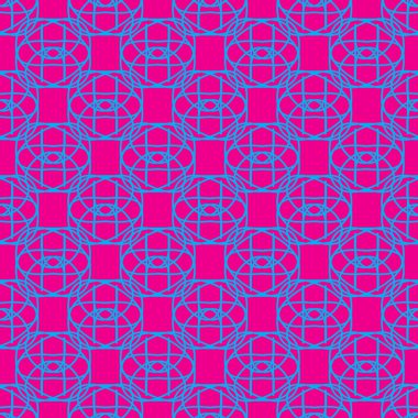 Neon pembe arka planda pürüzsüz desen