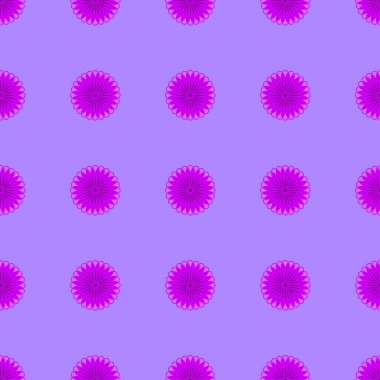 Açık mor renkli çiçek Dikişsiz desen