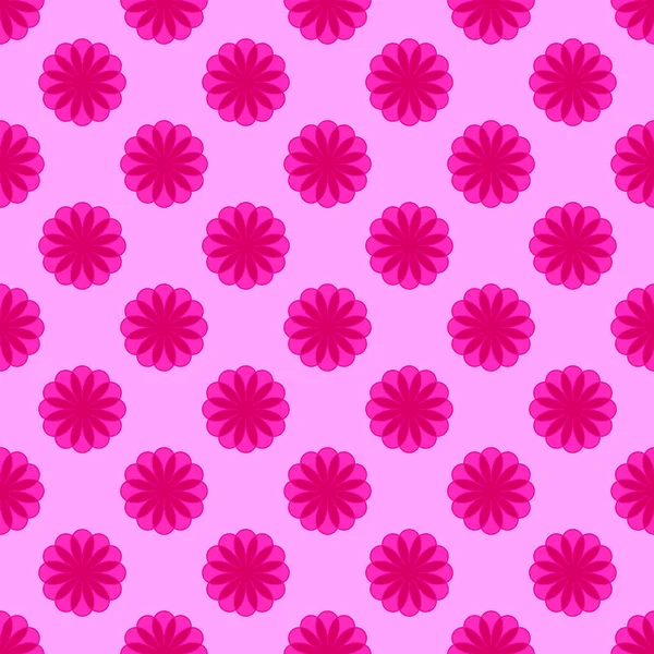 Цветочный Бесшовный Узор Светло Розовом Фоне — стоковое фото