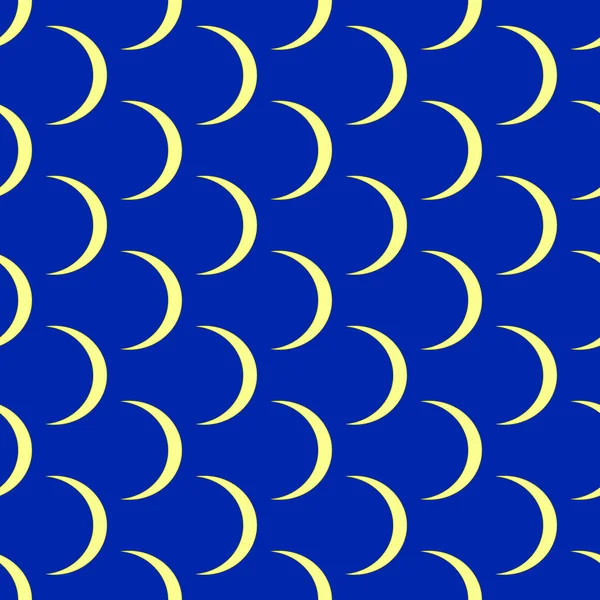 Patrón sin costura en el fondo azul — Archivo Imágenes Vectoriales