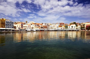 Eski kentteki limanmanzarası