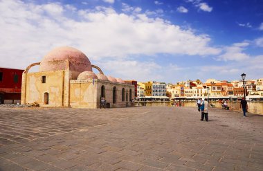 Eski kentteki limanmanzarası