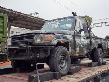    Vladivostok, Rusya, 03.27.2019.Tren-sergi 