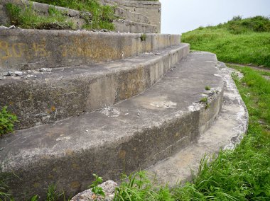   Vladivostok,Rusya,06.20.2019.Vladivostok kalesi. Fort No 4 