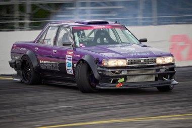 Vladivostok,Rusya, 31.08.2019.Etap 5.Etap pistte ki rds East drift yarışmasının 