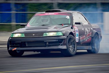 Vladivostok,Rusya, 31.08.2019.Etap 5.Etap pistte ki rds East drift yarışmasının 