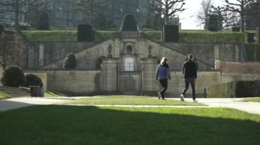 Bruxelles, Belçika - Brüksel görünümünü 04/20/2017